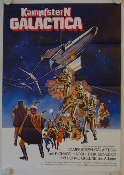 Battlestar Galactica original release german movie poster